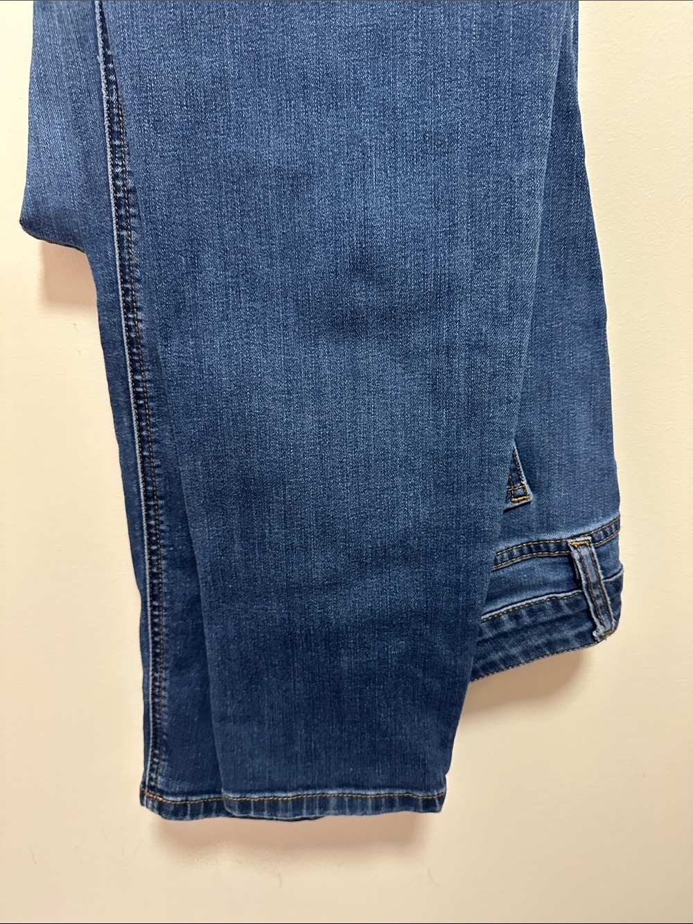 a.n.a woman Slim Straight Jeans in Indigo Blue - Picture 4 of 4